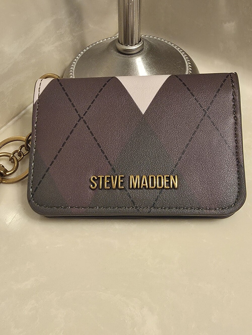 Steve Madden Mini Wallet with Keychain - Picture 3 of 8